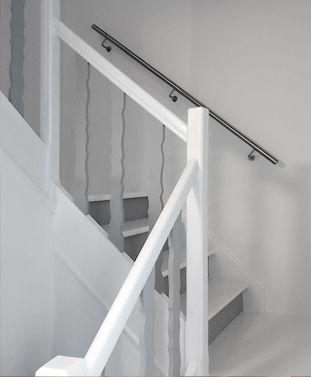 Trappen schilderen schilder Bart