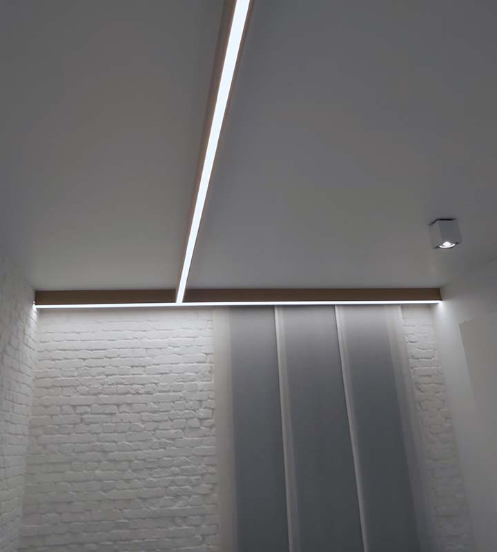 Plafondverlichting Schilderwerken Bart